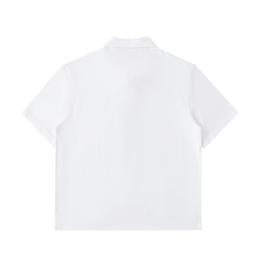 Half-Zip Cotton Polo Shirt