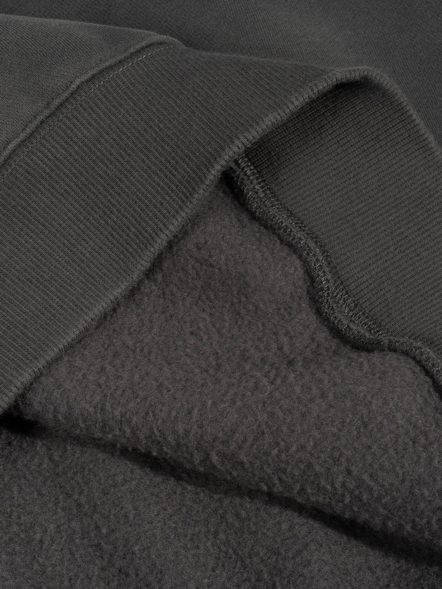Frayed Sunfade Boxy Fleece Hoodie