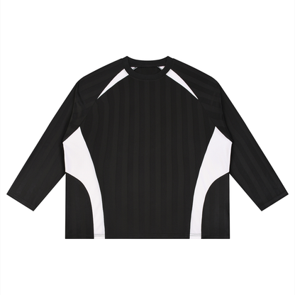 Unisex Color Block Jacquard Soccer Jersey