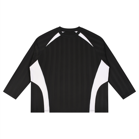Unisex Color Block Jacquard Soccer Jersey