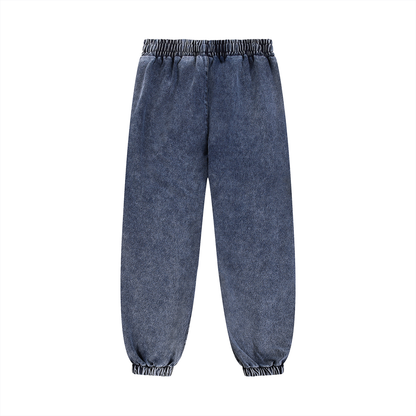 Snow Wash Jogged Sweatpants