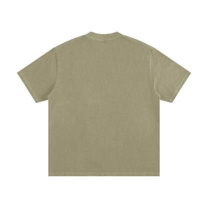 Heavyweight Vintage Washed Frayed T-Shirt