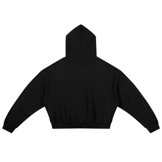 Essential Boxy Darted Sleeve Hoodie