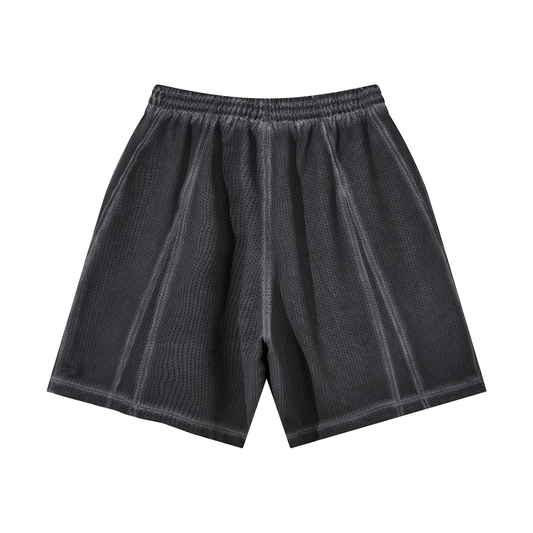Unisex Vintage Wash Mesh Shorts