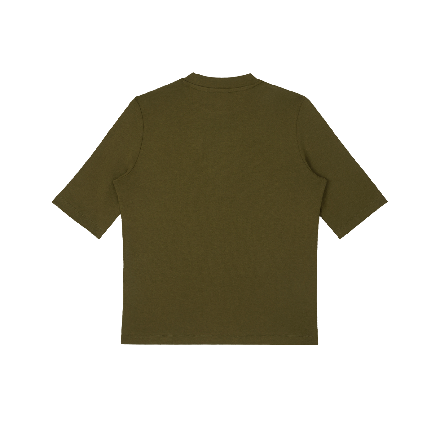 Essential Mock Neck Short Sleeve T-Shirt
