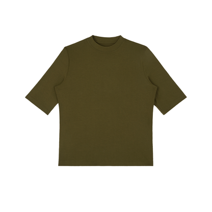 Essential Mock Neck Short Sleeve T-Shirt