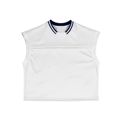 Loose Sleeveless Mesh T-Shirt