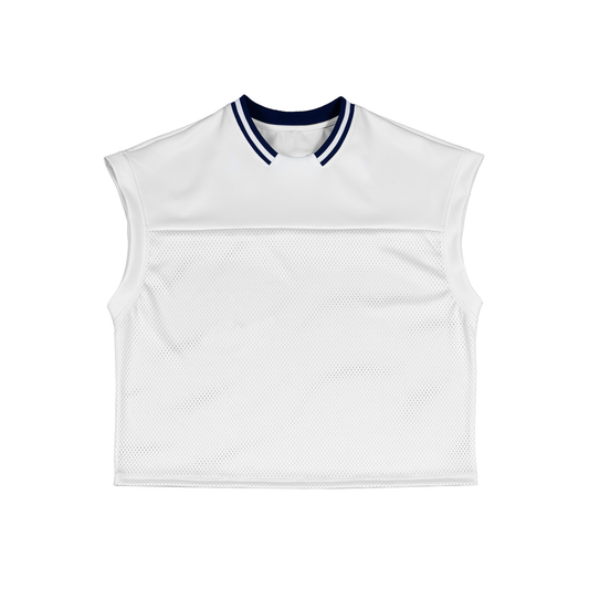 Loose Sleeveless Mesh T-Shirt