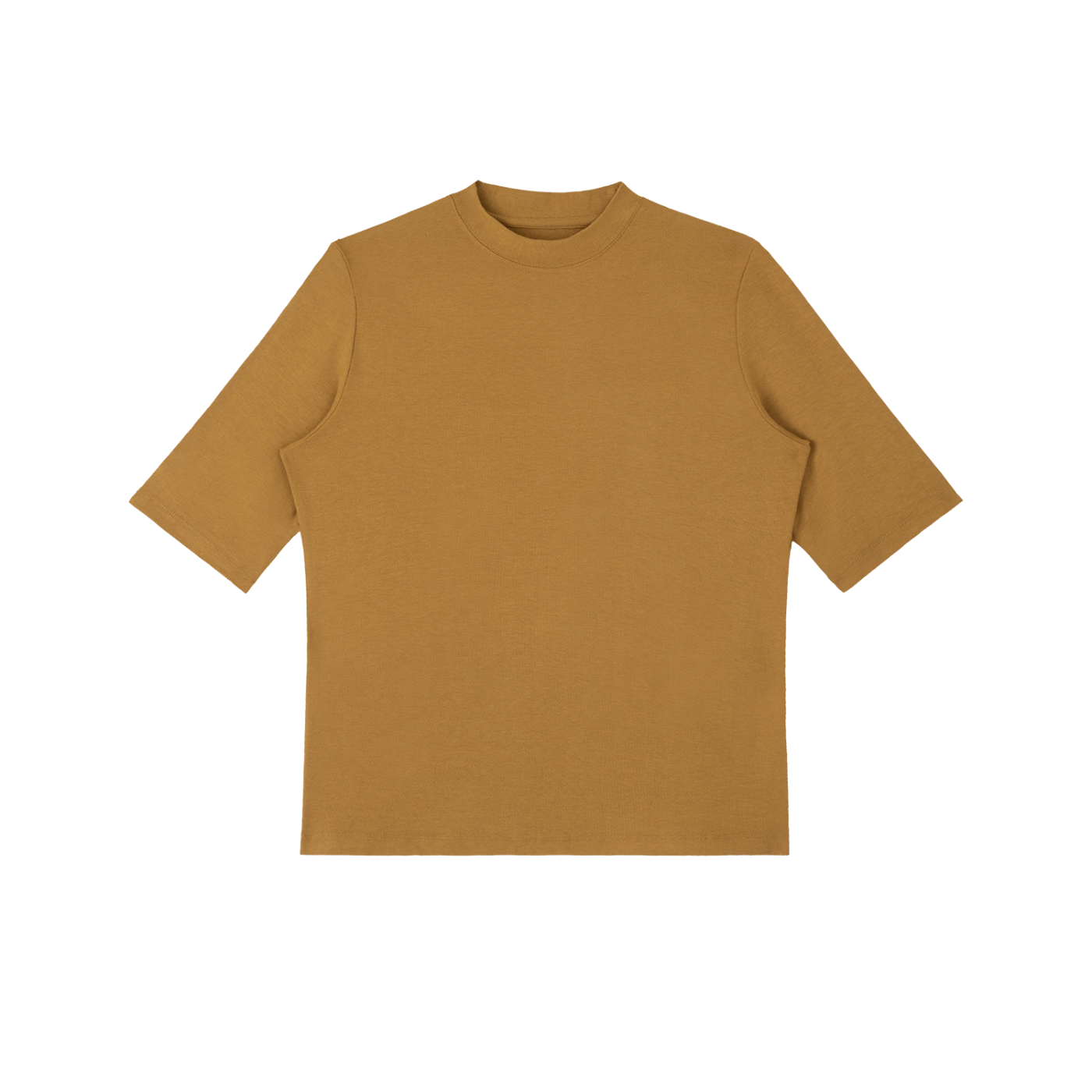 Essential Mock Neck Short Sleeve T-Shirt