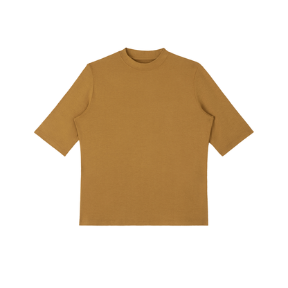 Essential Mock Neck Short Sleeve T-Shirt