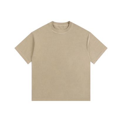 Vintage Washed Oversized Cotton T-Shirt