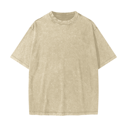 Heavyweight Snow Washed T-Shirt
