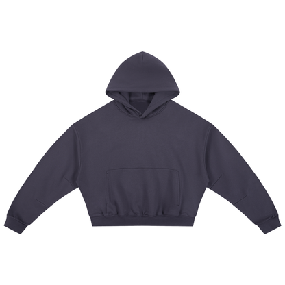 Essential Boxy Darted Sleeve Hoodie