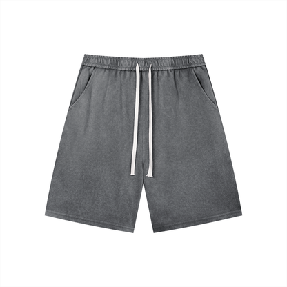 Men’s Vintage Wash Drawstring Shorts