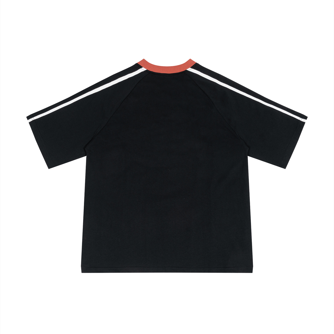 Unisex Color Block V-Neck T-Shirt