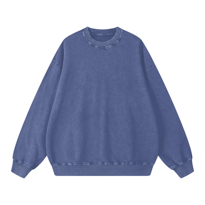 Snow Washed Oversized Sweatshirt