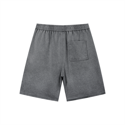 Men’s Vintage Wash Drawstring Shorts