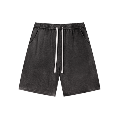Men’s Vintage Wash Drawstring Shorts