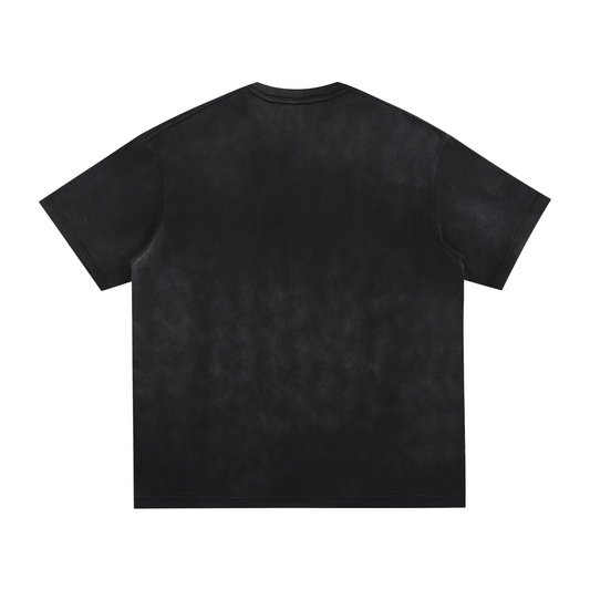 Vintage Washed Hand-Frayed T-Shirt
