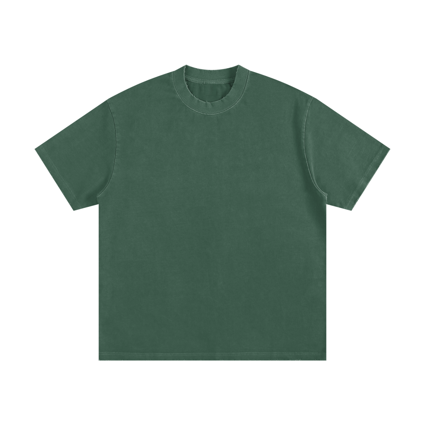 Heavyweight Vintage Washed Frayed T-Shirt