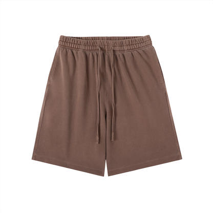 Vintage Wash Cotton Shorts