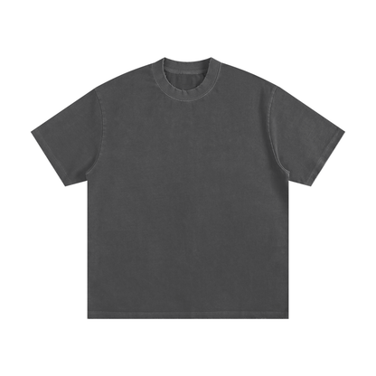 Heavyweight Vintage Washed Frayed T-Shirt