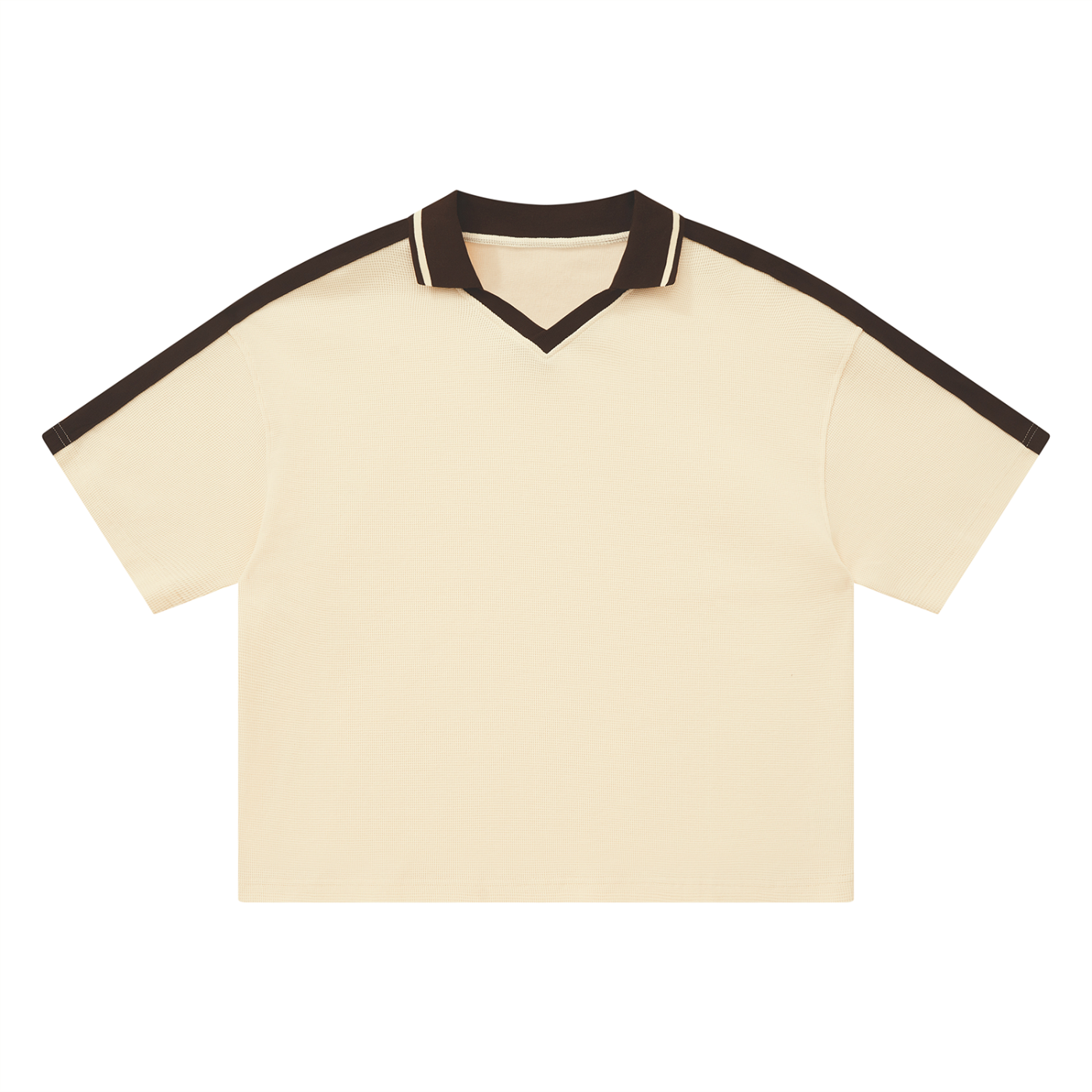 Unisex Color Block Polo Shirt