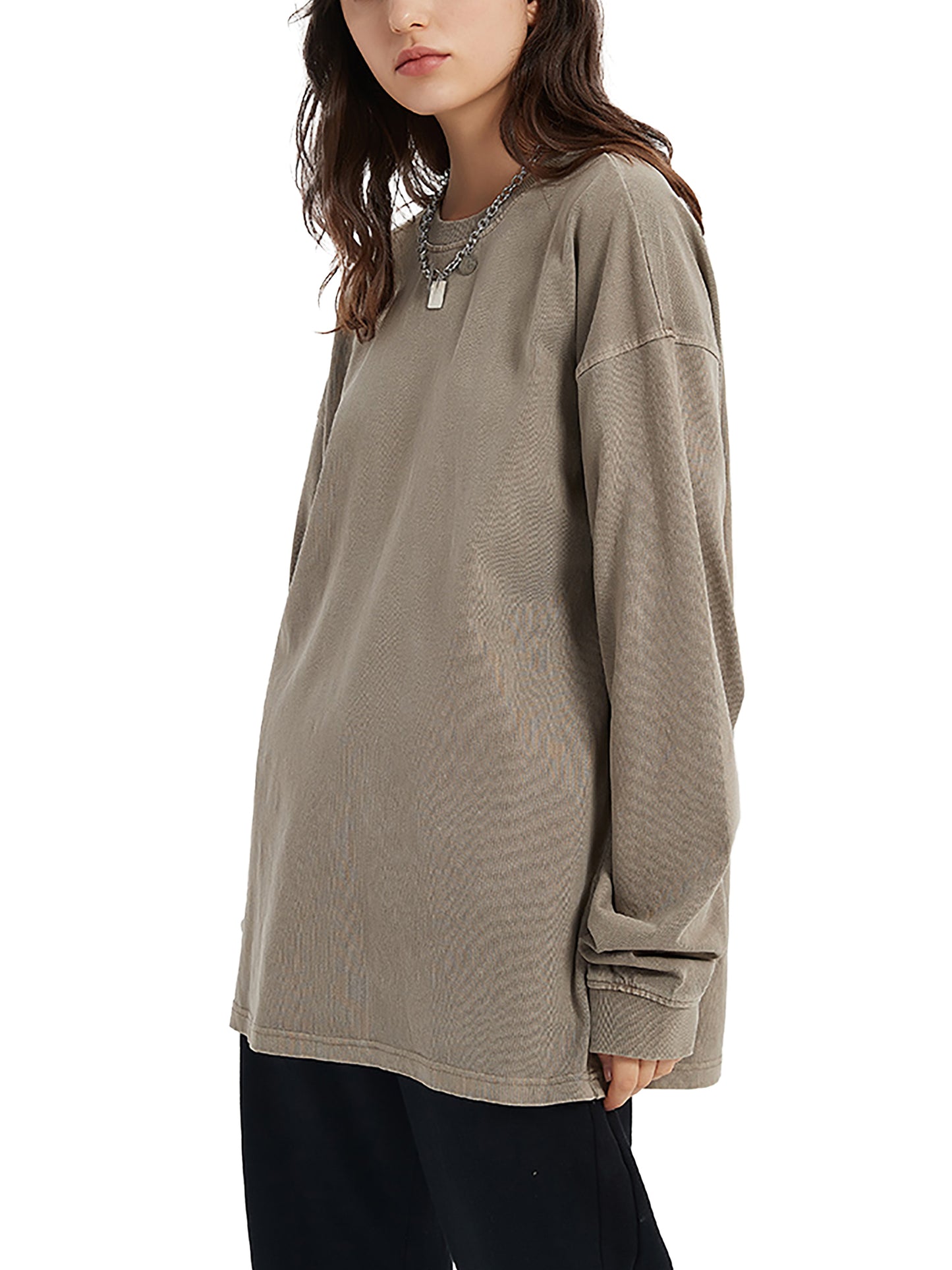 Vintage Washed Long Sleeve T-Shirt