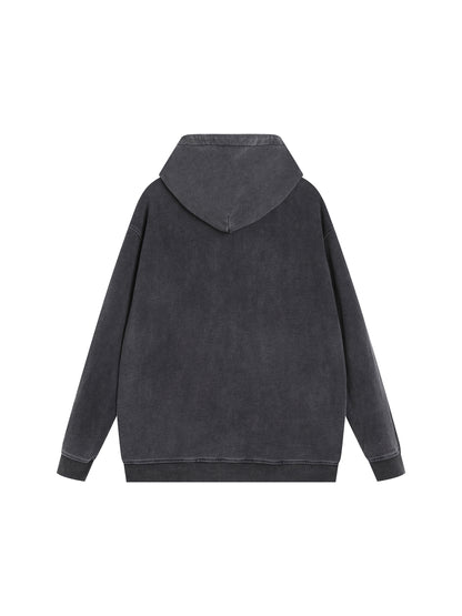 Vintage Washed Cotton Hoodie