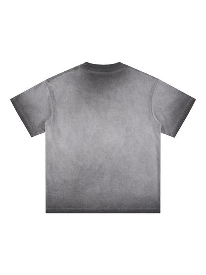Reverse Dyed Loose Cotton T-Shirt