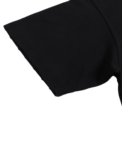 Heavyweight Hand-frayed T-Shirt