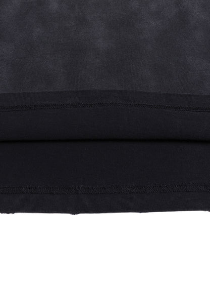 Vintage Washed Hand-Frayed T-Shirt