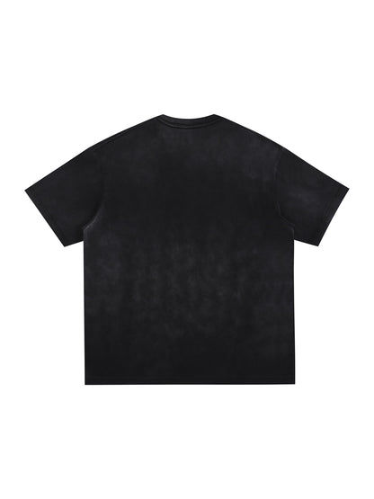 Vintage Washed Hand-Frayed T-Shirt