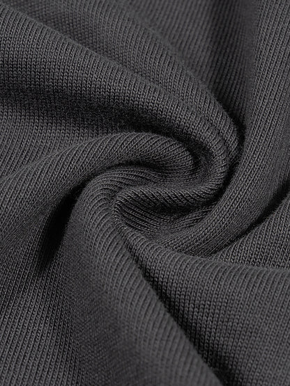 Raw Edge Boxy Non-Shrink T-Shirt