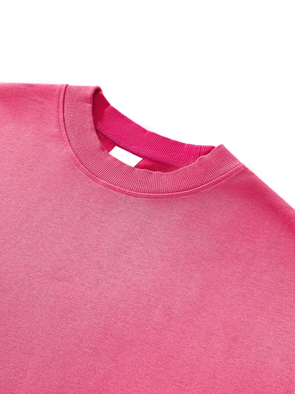 Sun Fade Raw Edge T-Shirt