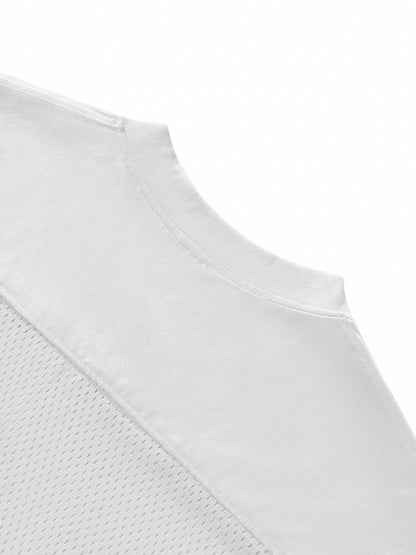 Taped Mesh T-Shirt