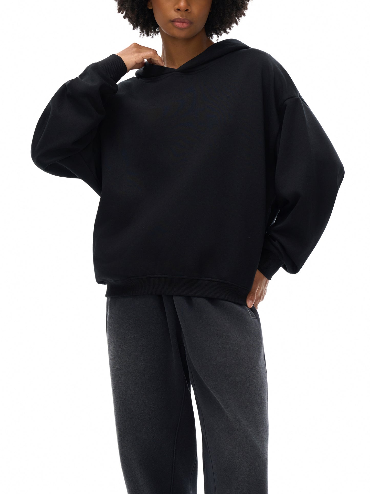 Unisex Cotton Cropped Hoodie