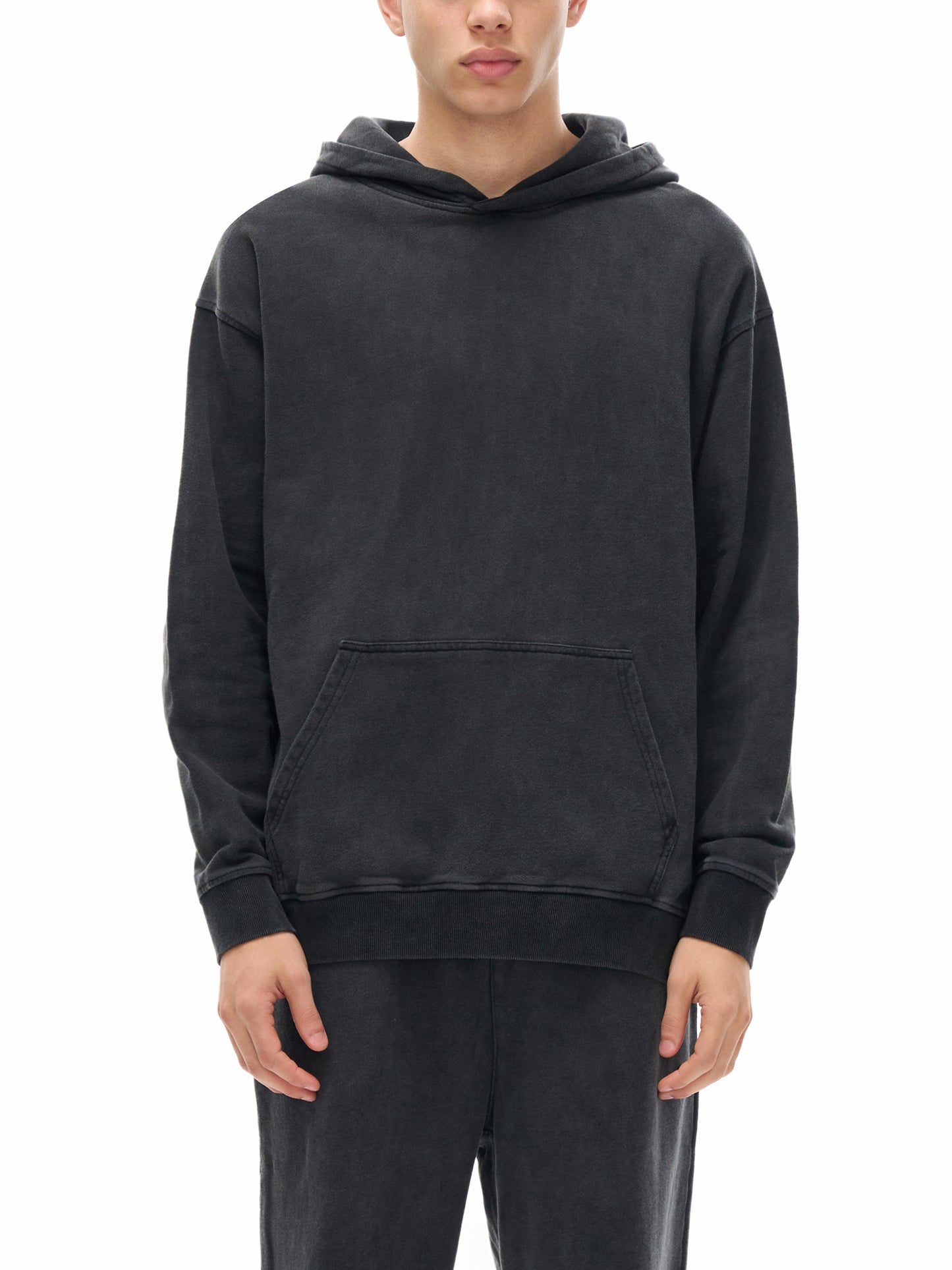 Vintage Washed Cotton Hoodie