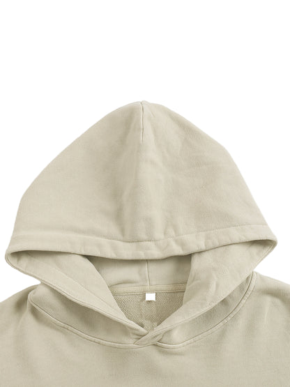 Vintage Washed Cotton Hoodie