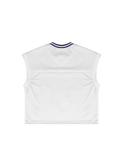 Loose Sleeveless Mesh T-Shirt