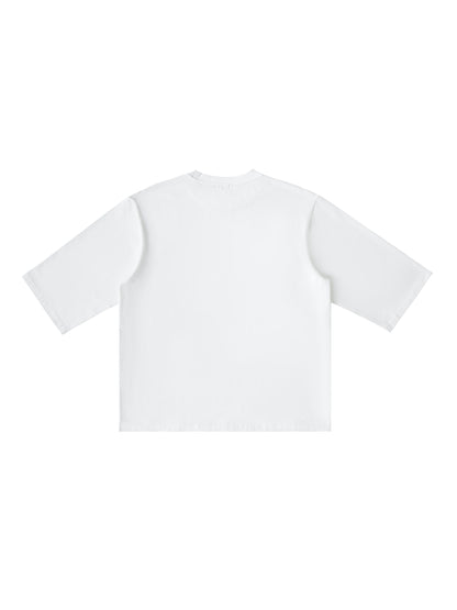 Essential Half Sleeve Ribbed T-Shirt