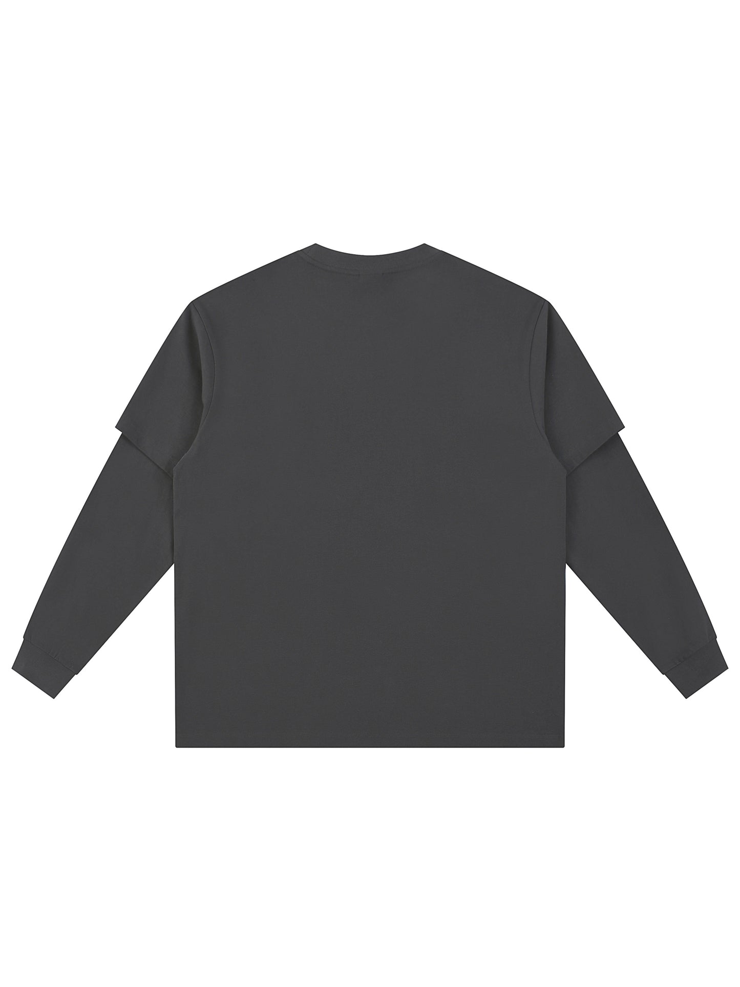 Layered Long Sleeve Oversized Tee
