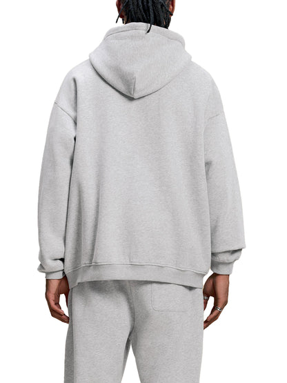 Sun Fade Contrast Tape Fleece Hoodie