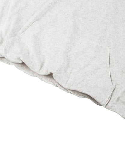 Boxy Gather-Hem Hoodie