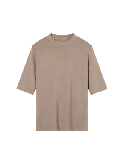 Essential Mock Neck Short Sleeve T-Shirt