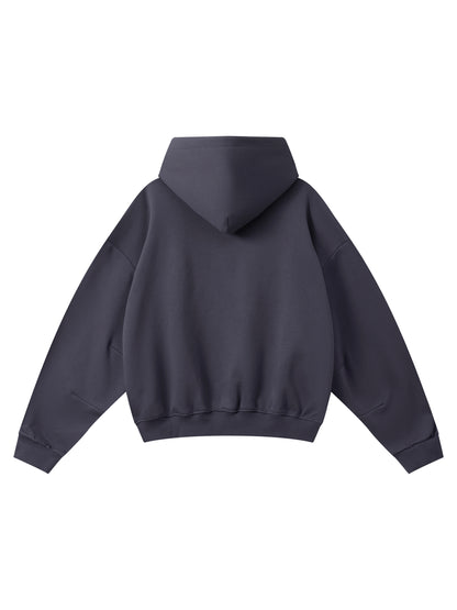 Essential Boxy Darted Sleeve Hoodie