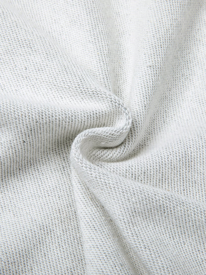 Quarter-Zip Drop Shoulder Sweatshirt