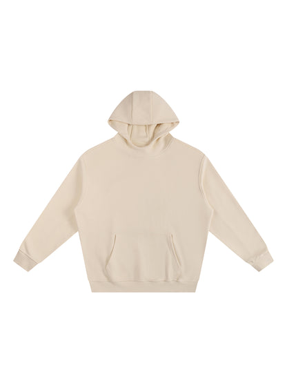 Fleeced High Neck Hoodie