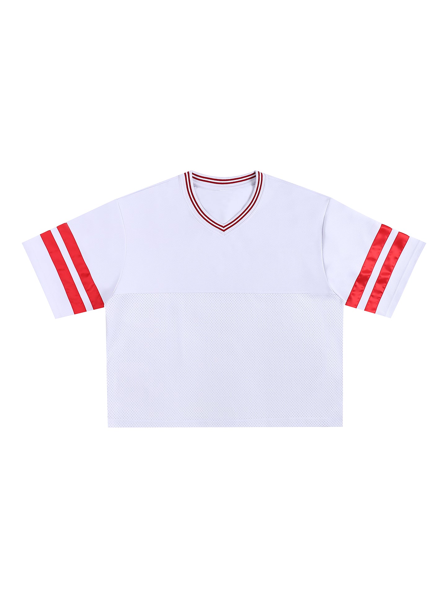 Taped Mesh Boxy T-Shirt