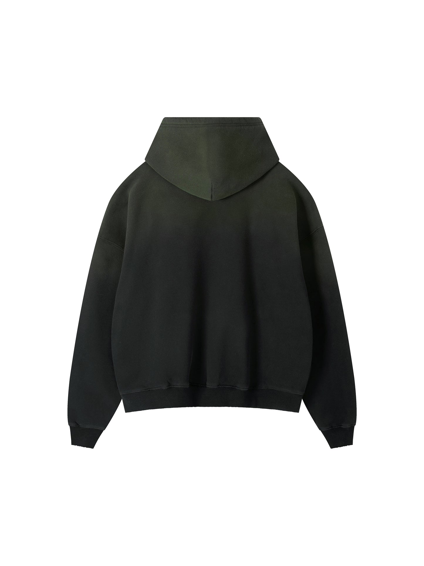 Frayed Sunfade Boxy Fleece Hoodie